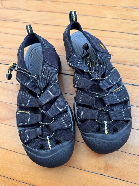Keen Other - Keen Black Sport Sandals Waterproof Hiking Shoes Mens 10